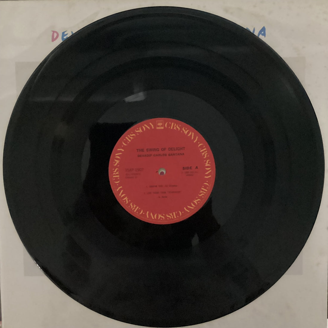 แผ่นเสียง Carlos Santana - The Swing Of Delight Vinyl VG+ 2LPs