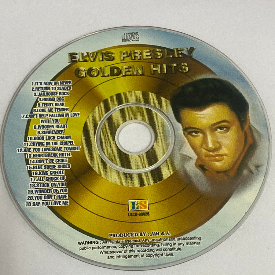 Elvis - Elvis Presley : Golden Hits (CD) (VG)