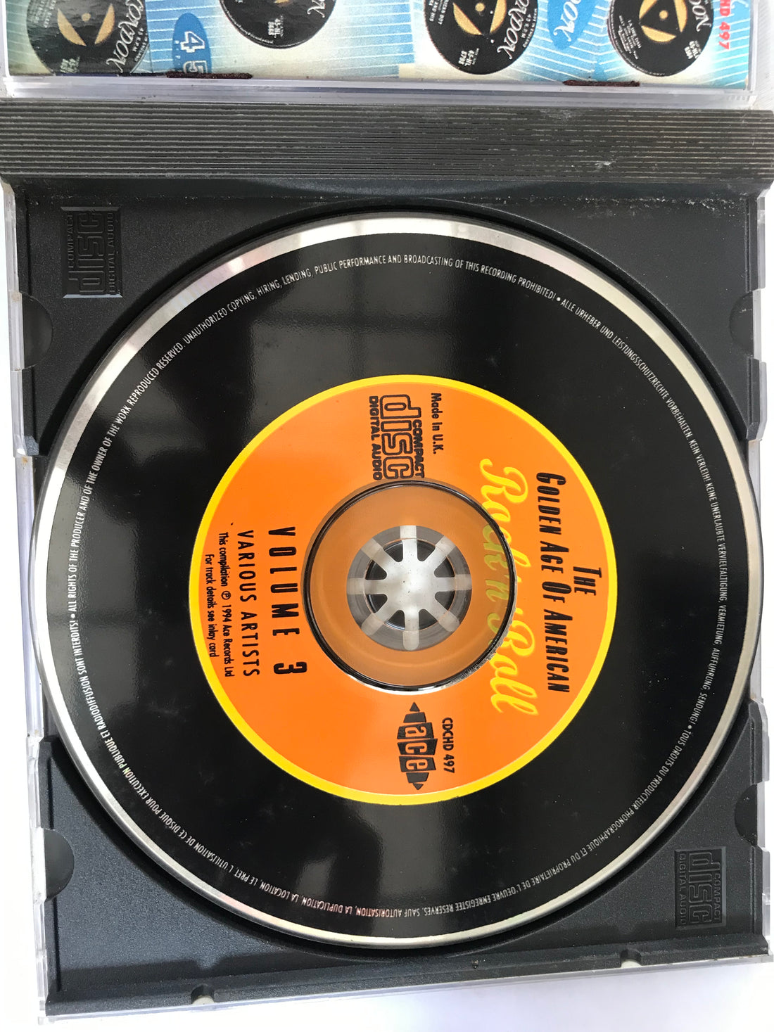 ซีดี Various - The Golden Age Of American Rock 'N' Roll Volume 3 CD VG+