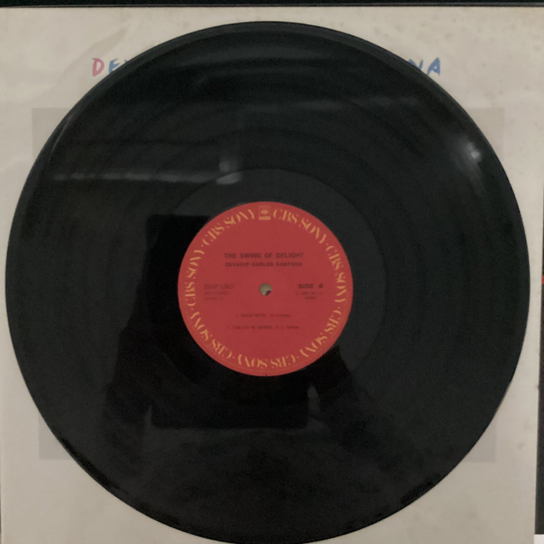 แผ่นเสียง Carlos Santana - The Swing Of Delight Vinyl VG+ 2LPs