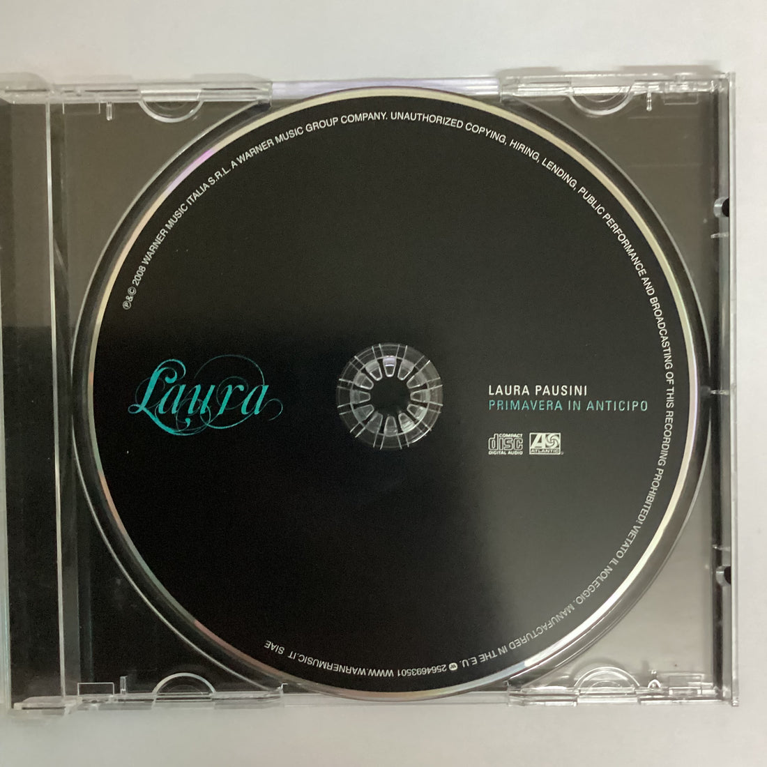 ซีดี Laura Pausini - Primavera In Anticipo CD VG+