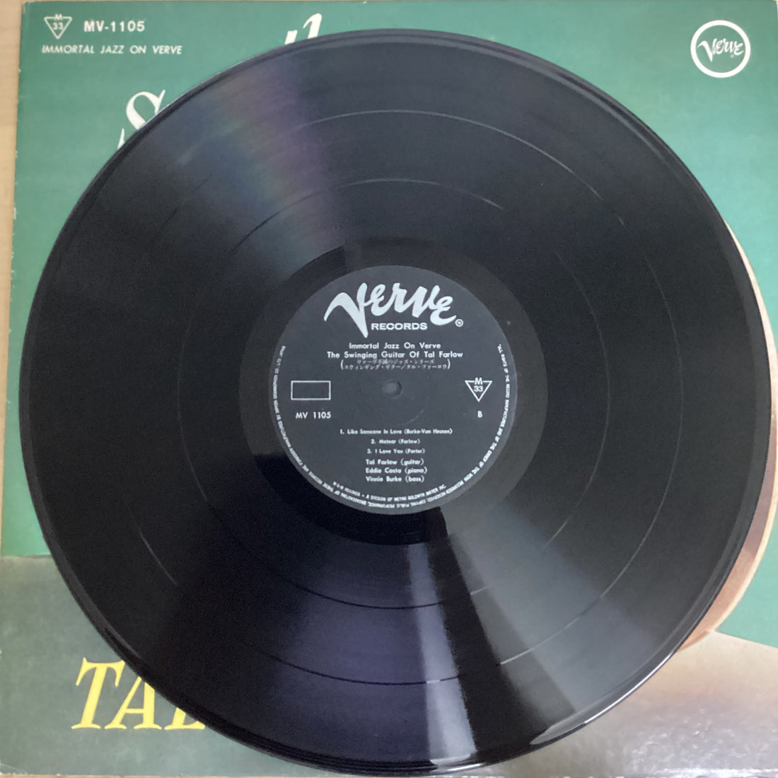 แผ่นเสียง Tal Farlow - The Swinging Guitar Of Tal Farlow Vinyl VG+