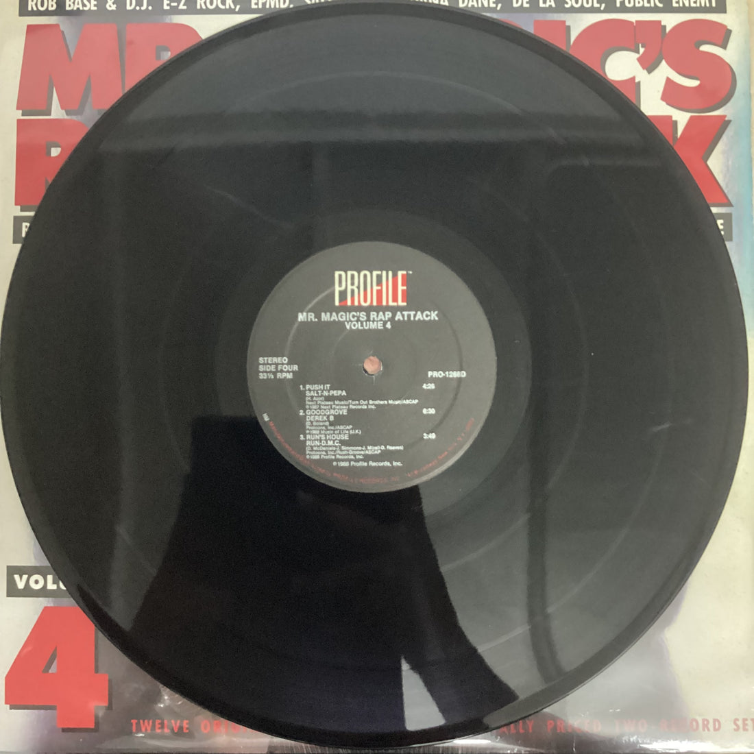 แผ่นเสียง Various - Mr. Magic's Rap Attack Volume 4 Vinyl VG+ 2LPs