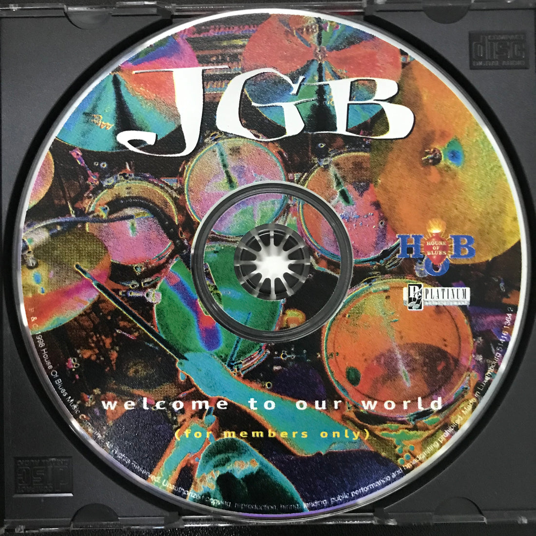 ซีดี JGB - Welcome To Our World For Members Only CD VG+