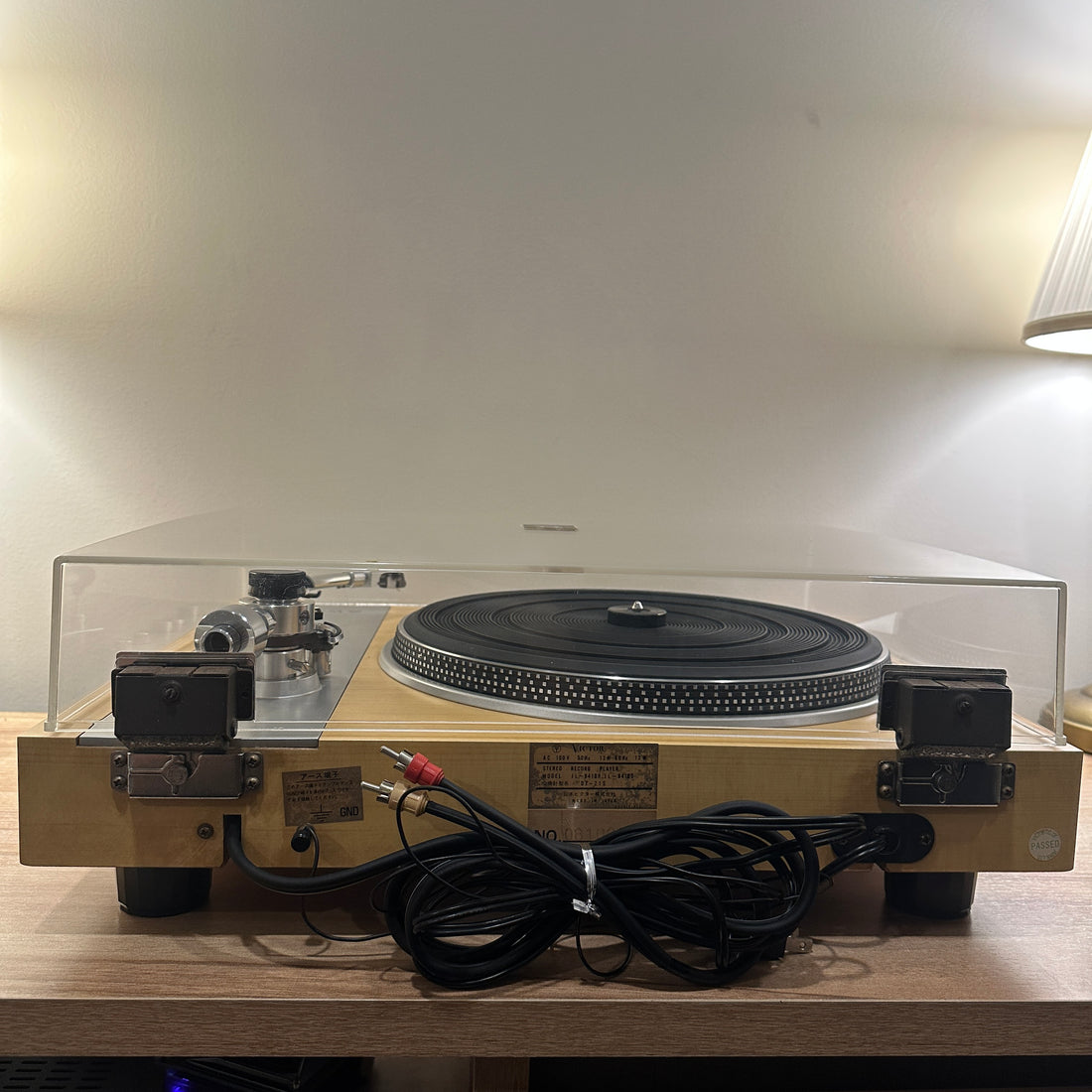 เครื่องเล่นแผ่นเสียง Victor JL-B41II Manual Direct Drive Turntable (220V)