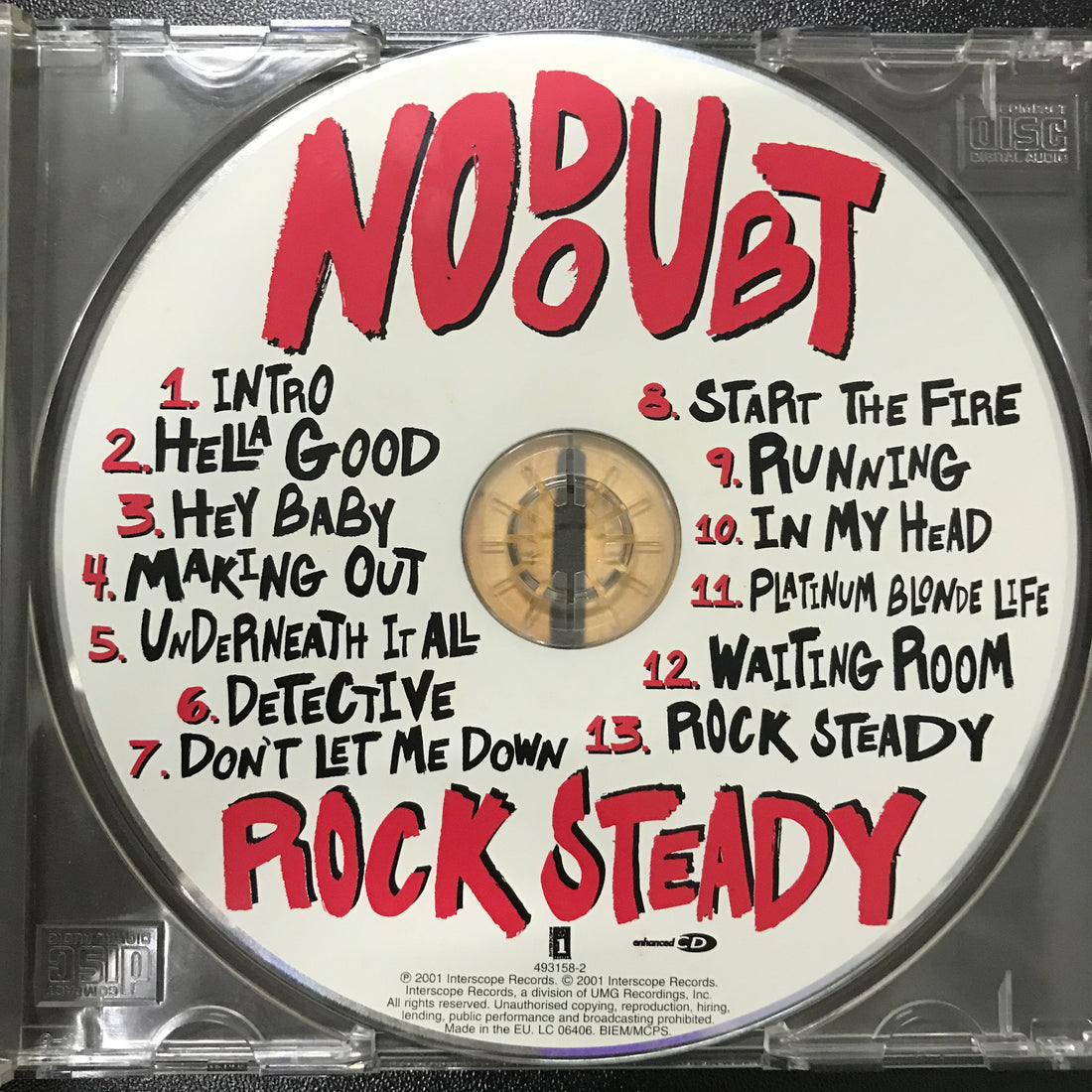 ซีดี No Doubt - Rock Steady CD VG+