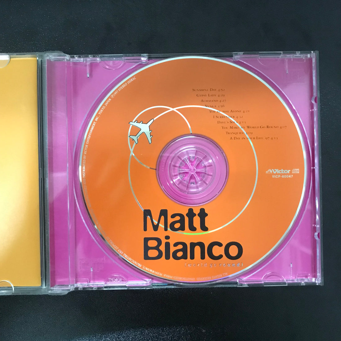 ซีดี Matt Bianco - World Go Round CD VG+