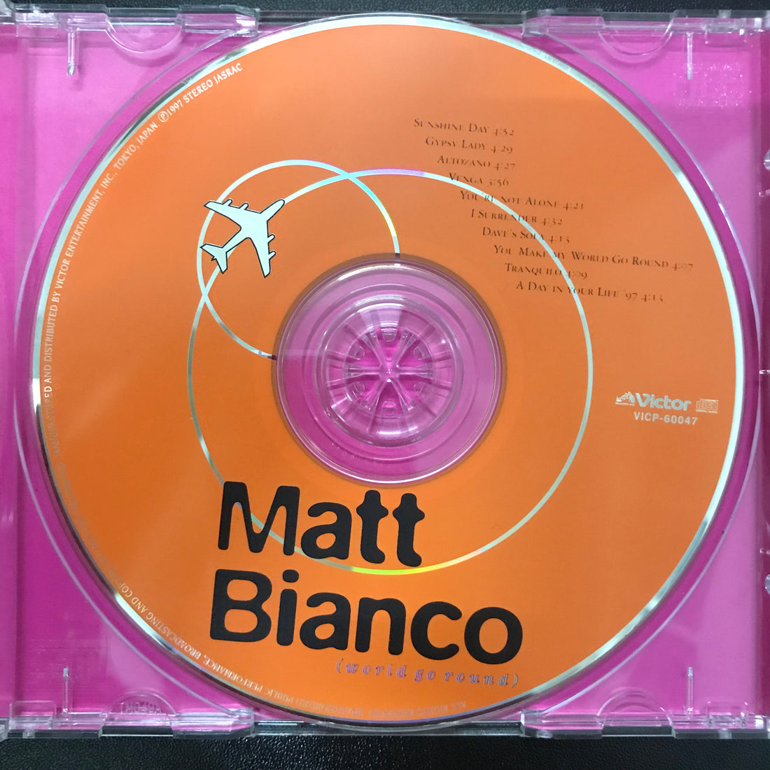 ซีดี Matt Bianco - World Go Round CD VG+