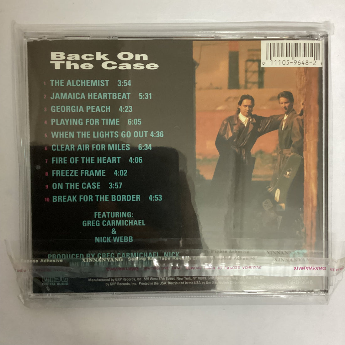 ซีดี Acoustic Alchemy - Back On The Case CD NM or M-