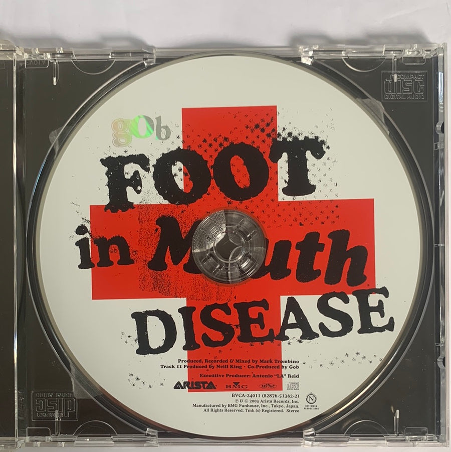 ซีดี Gob  - Foot In Mouth Disease (CD) (VG+)