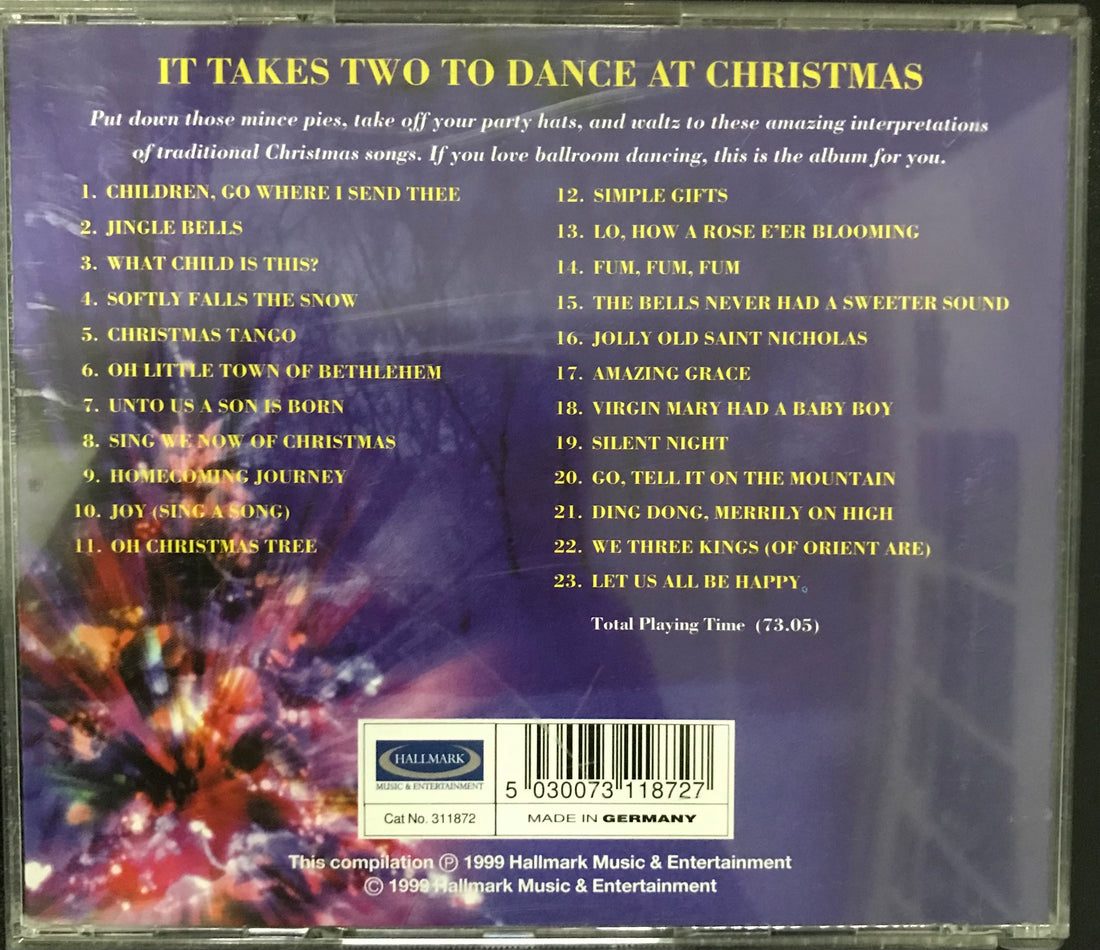 ซีดี The Harry Lyd Dance Band - It Takes Two To Dance At Christmas CD VG+