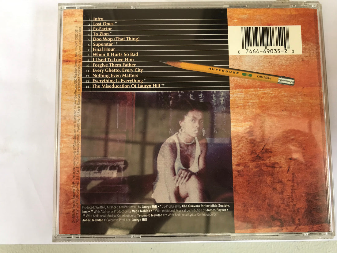 ซีดี Lauryn Hill - The Miseducation Of Lauryn Hill CD VG+