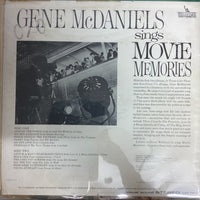 แผ่นเสียง Eugene McDaniels - Sings Movie Memories Vinyl VG+