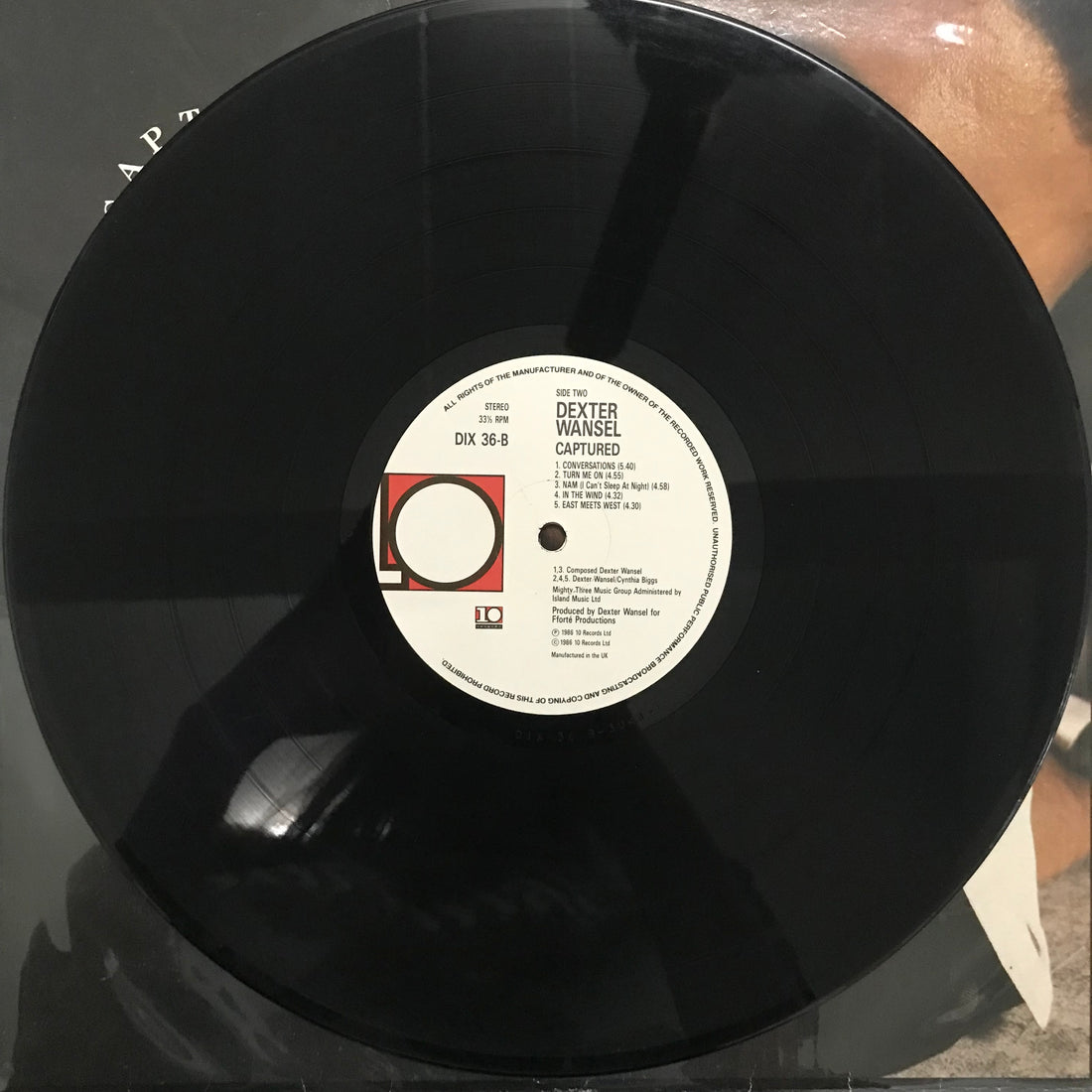แผ่นเสียง Dexter Wansel - Captured Vinyl VG+