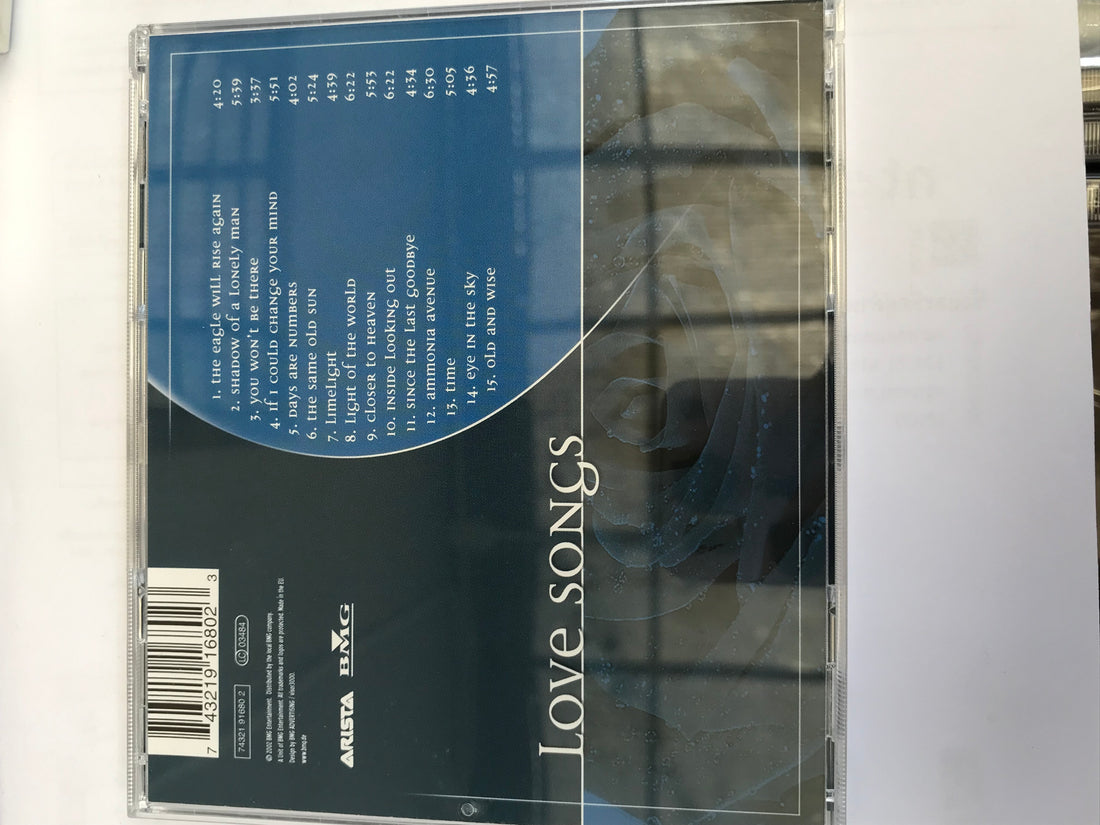 ซีดี The Alan Parsons Project - Love Songs CD NM or M-