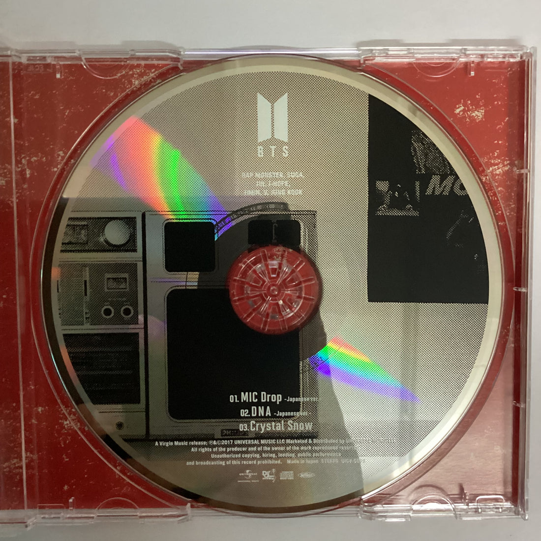 ซีดี BTS - MIC Drop / DNA / Crystal Snow CD VG+