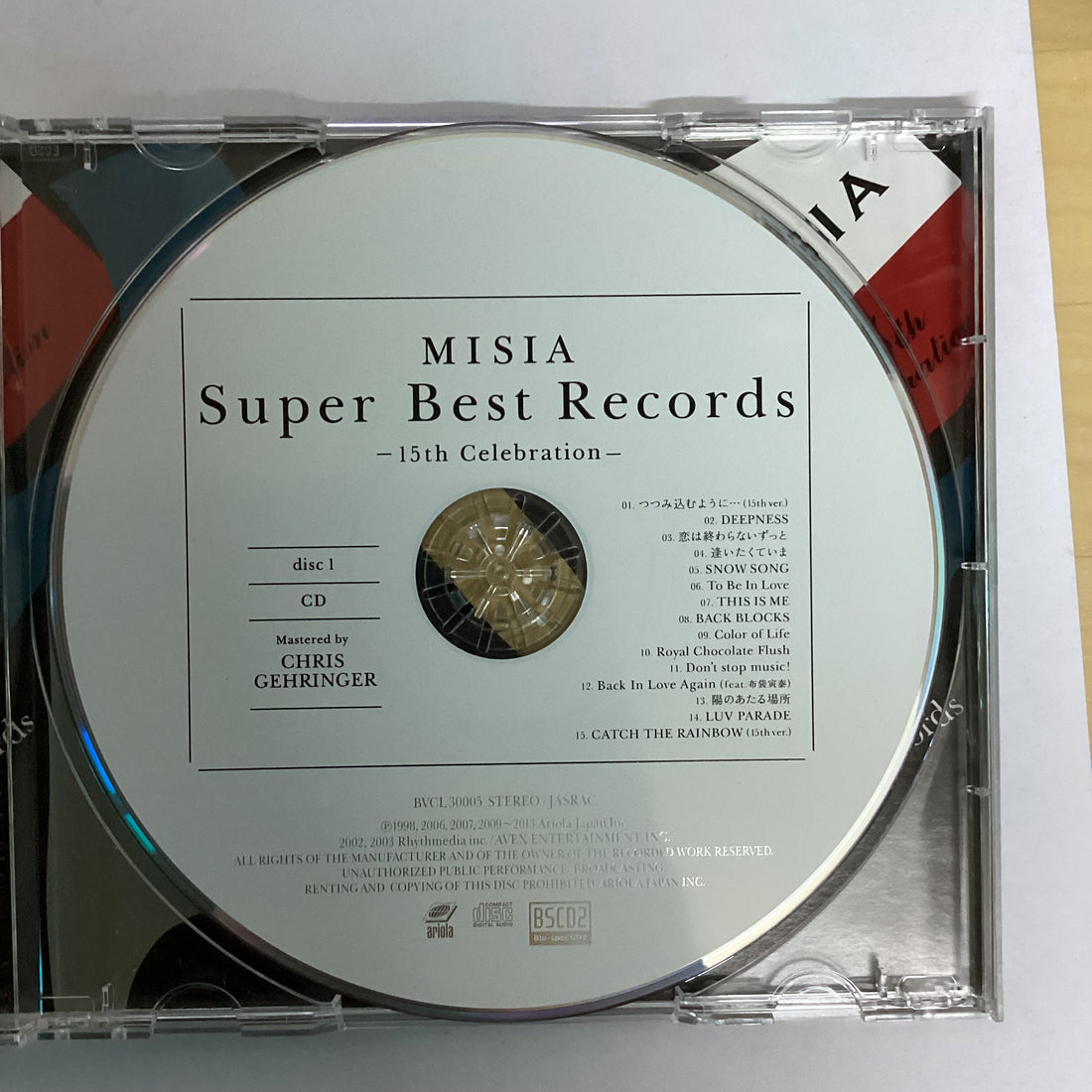 ซีดี Misia - Super Best Records -15th Celebration- CD VG+ 3CDs