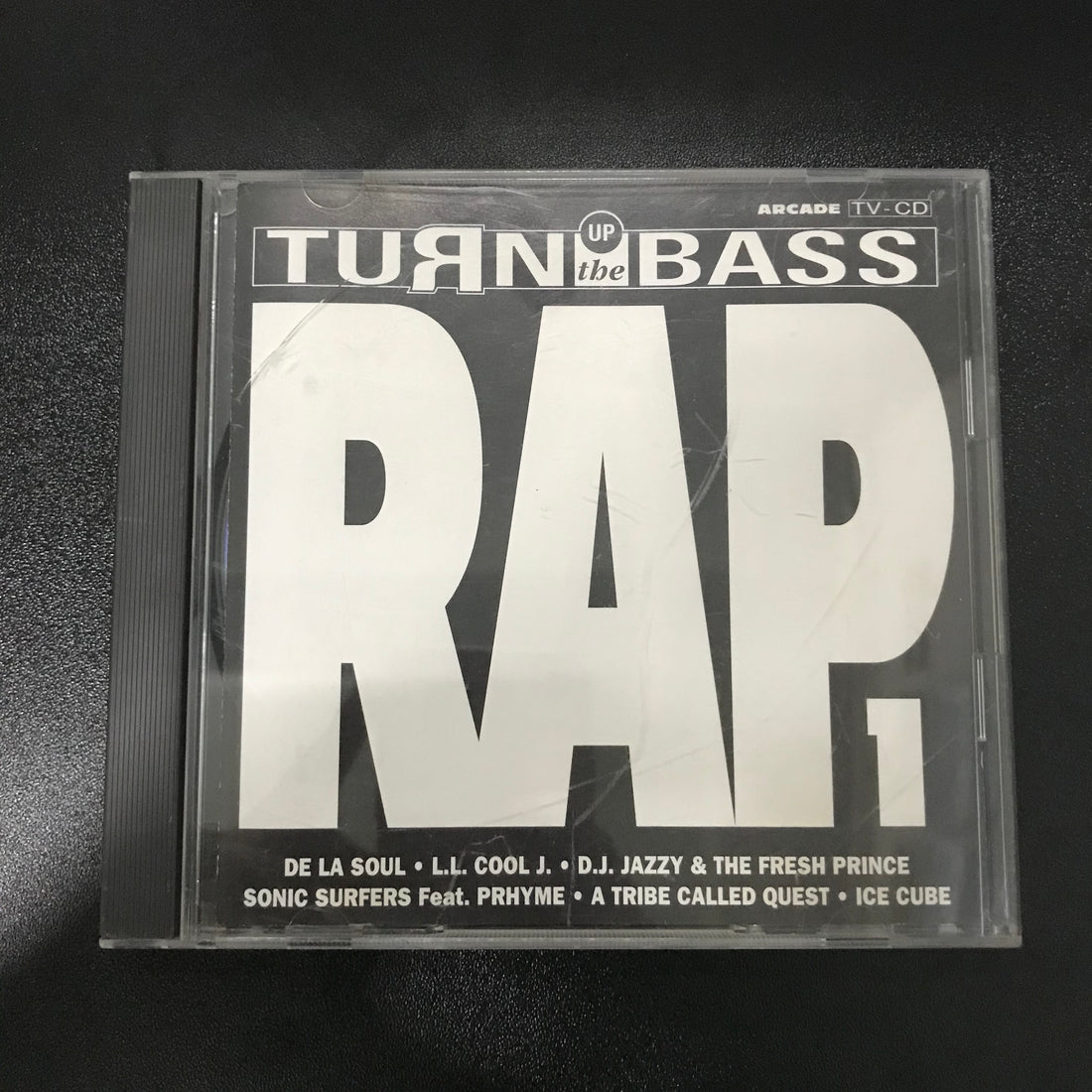 ซีดี Various - Turn Up The Bass - Rap - Volume 1 CD VG+