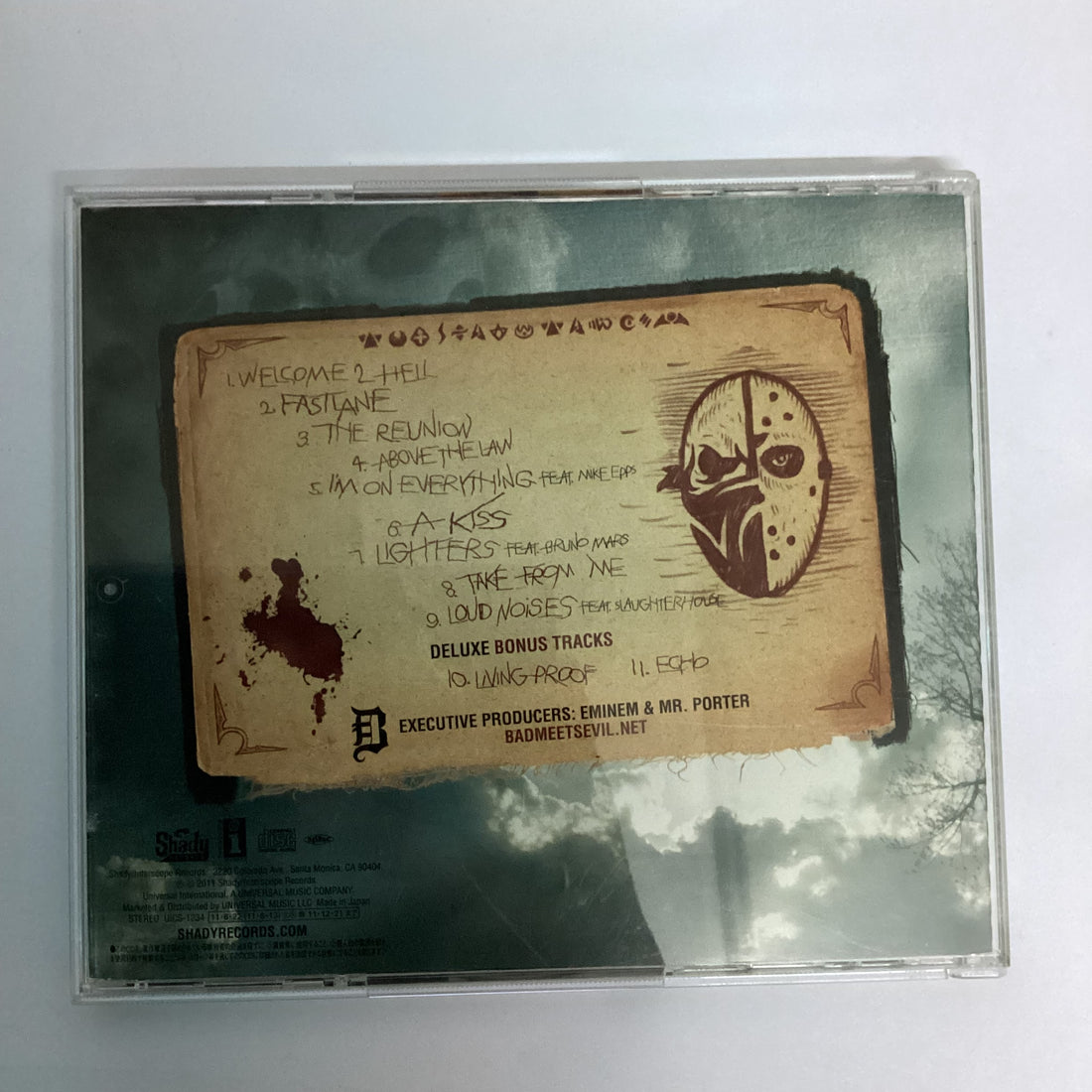 ซีดี Bad Meets Evil - Hell: The Sequel CD VG+