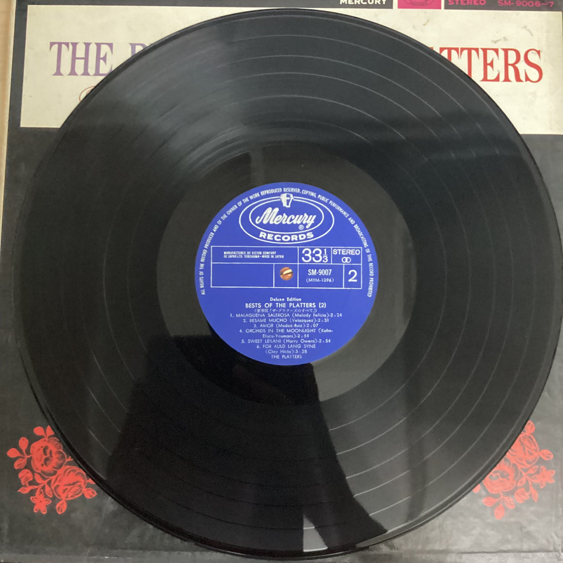 แผ่นเสียง The Platters - Bests Of The Platters - Deluxe Edition Vinyl VG+ 2LPs