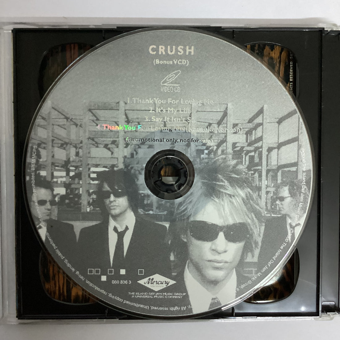 ซีดี Bon Jovi - Crush CD VG+ 1CD 1VCD