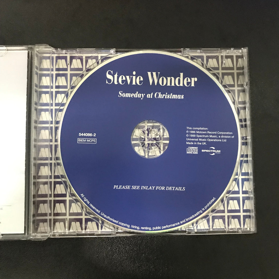 ซีดี Stevie Wonder - Someday At Christmas CD VG+