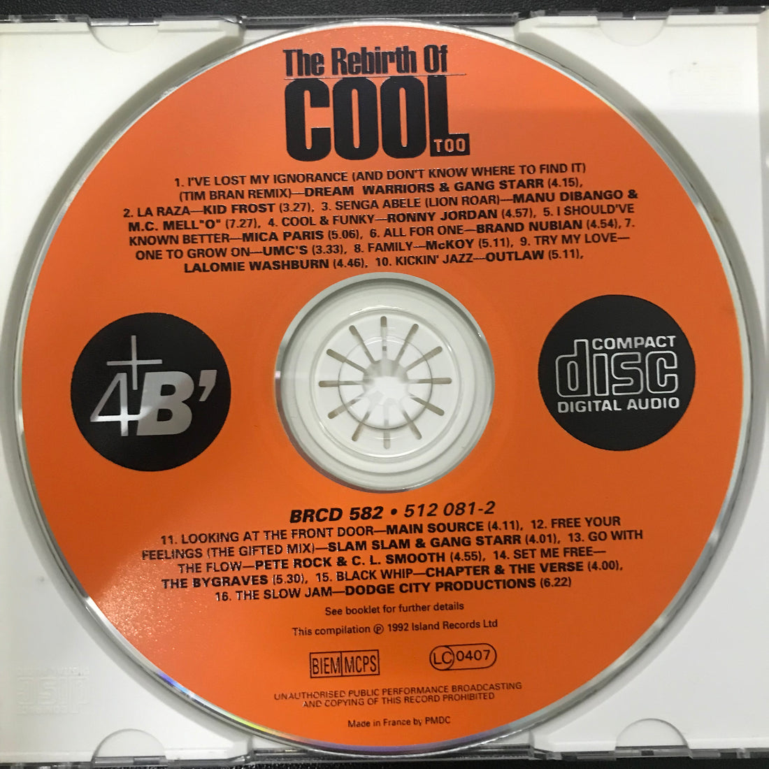 ซีดี Various - The Rebirth Of Cool Too CD VG+