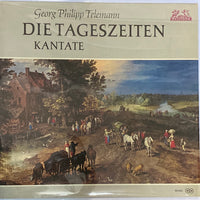 แผ่นเสียง Georg Philipp Telemann - Die Tageszeiten - Cantata Vinyl VG+
