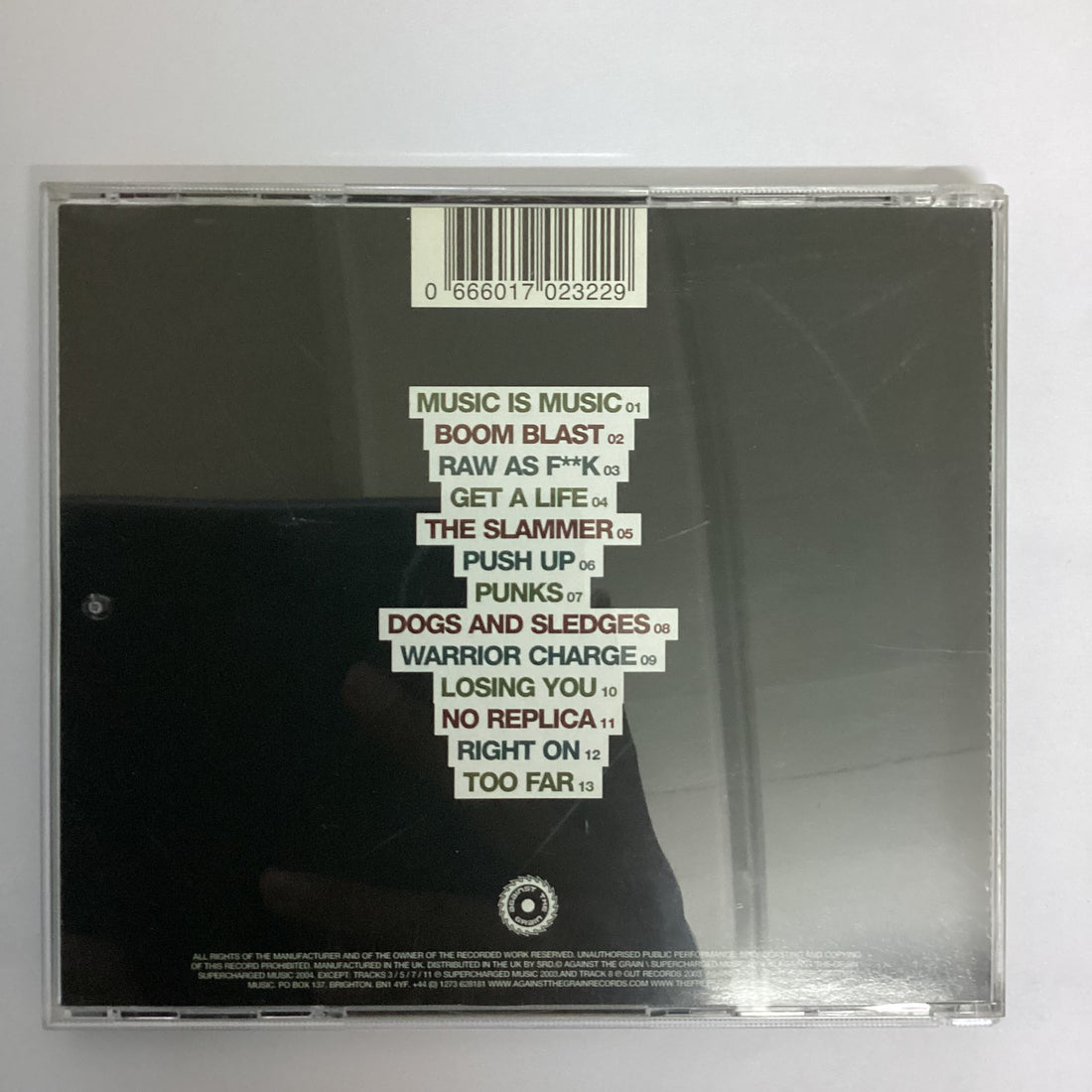 ซีดี Freestylers - Raw As F**k CD VG+