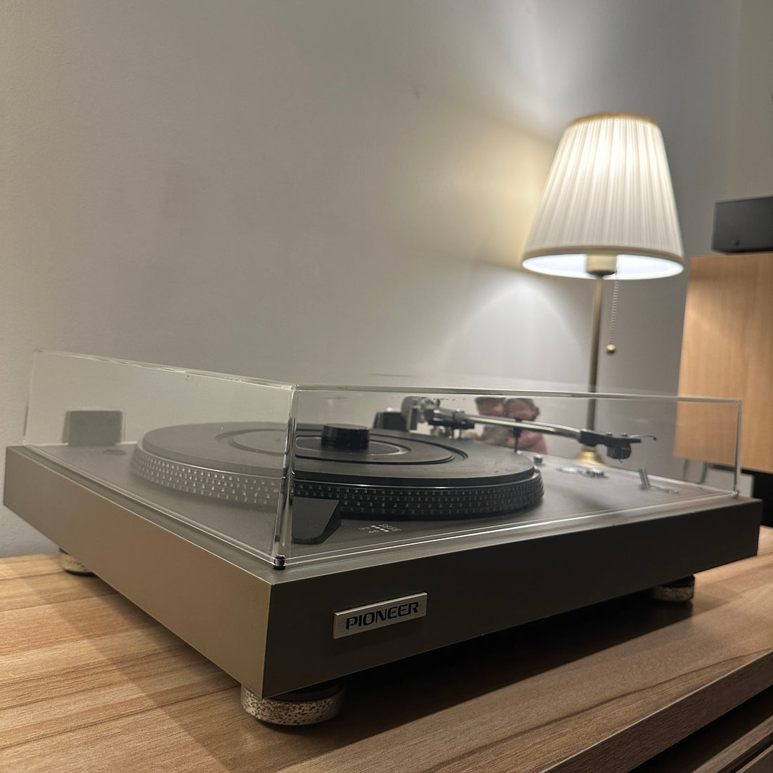 เครื่องเล่นแผ่นเสียง Pioneer PL-1250S Manual Direct Drive Turntable (220V)