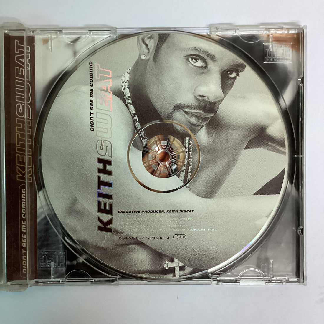 ซีดี Keith Sweat - Didn't See Me Coming CD VG+