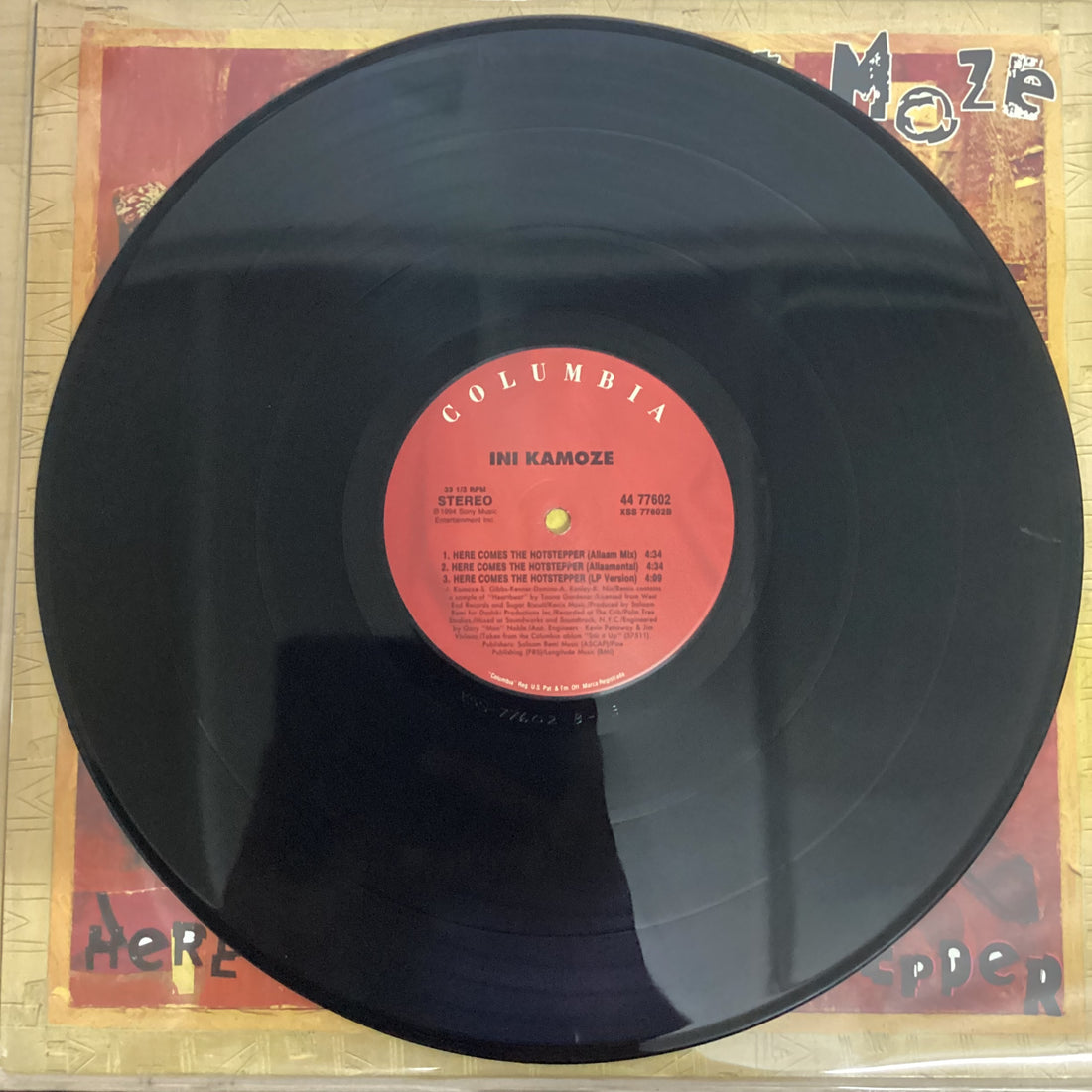 แผ่นเสียง Ini Kamoze - Here Comes The Hotstepper Vinyl VG