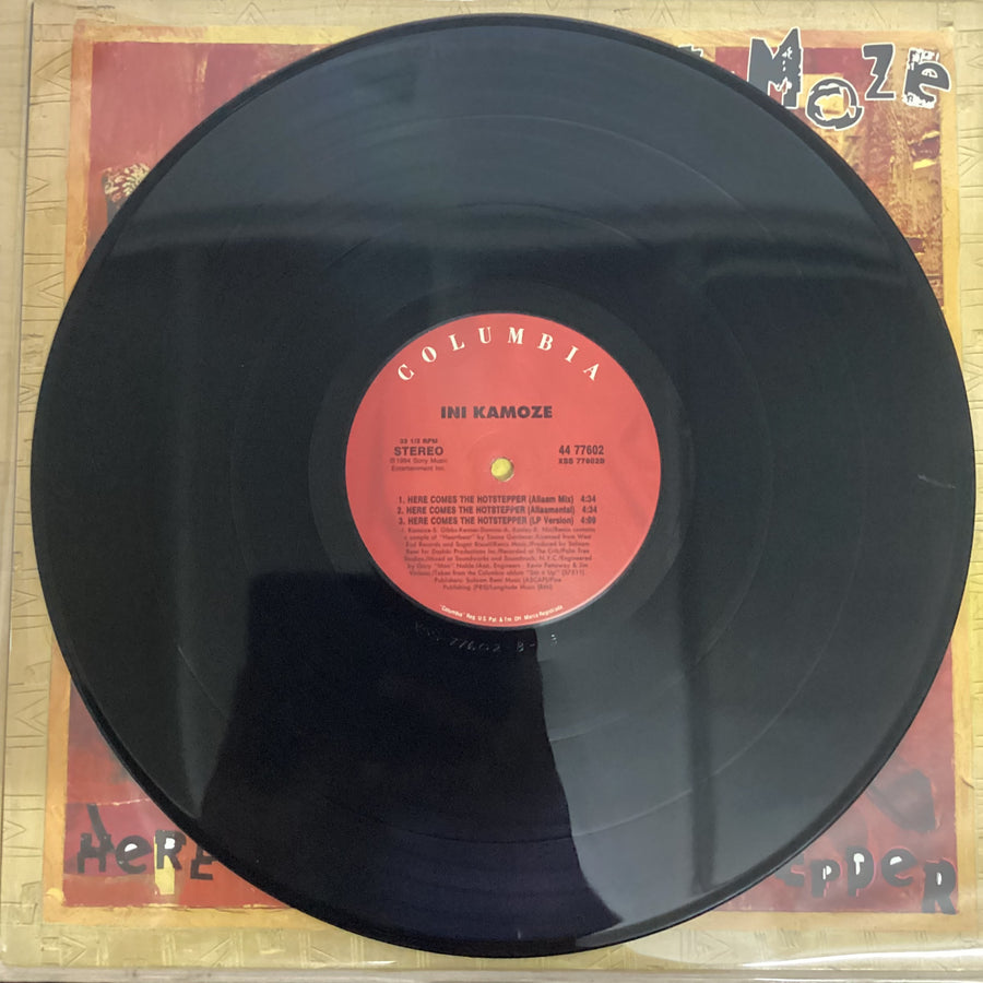 แผ่นเสียง Ini Kamoze - Here Comes The Hotstepper Vinyl VG