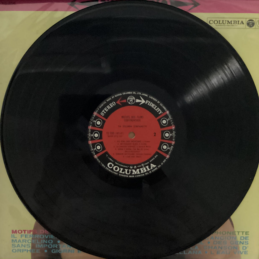 The Columbia Symphonette - Motifs Des Films Continentaux Vinyl VG+