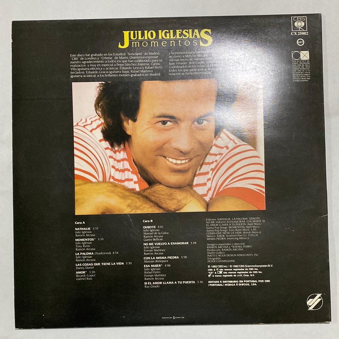 แผ่นเสียง Julio Iglesias - Momentos Vinyl VG+