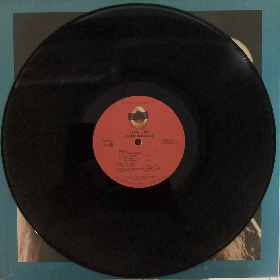 แผ่นเสียง Leon Russell - Leon Live Vinyl VG+ 3LPs