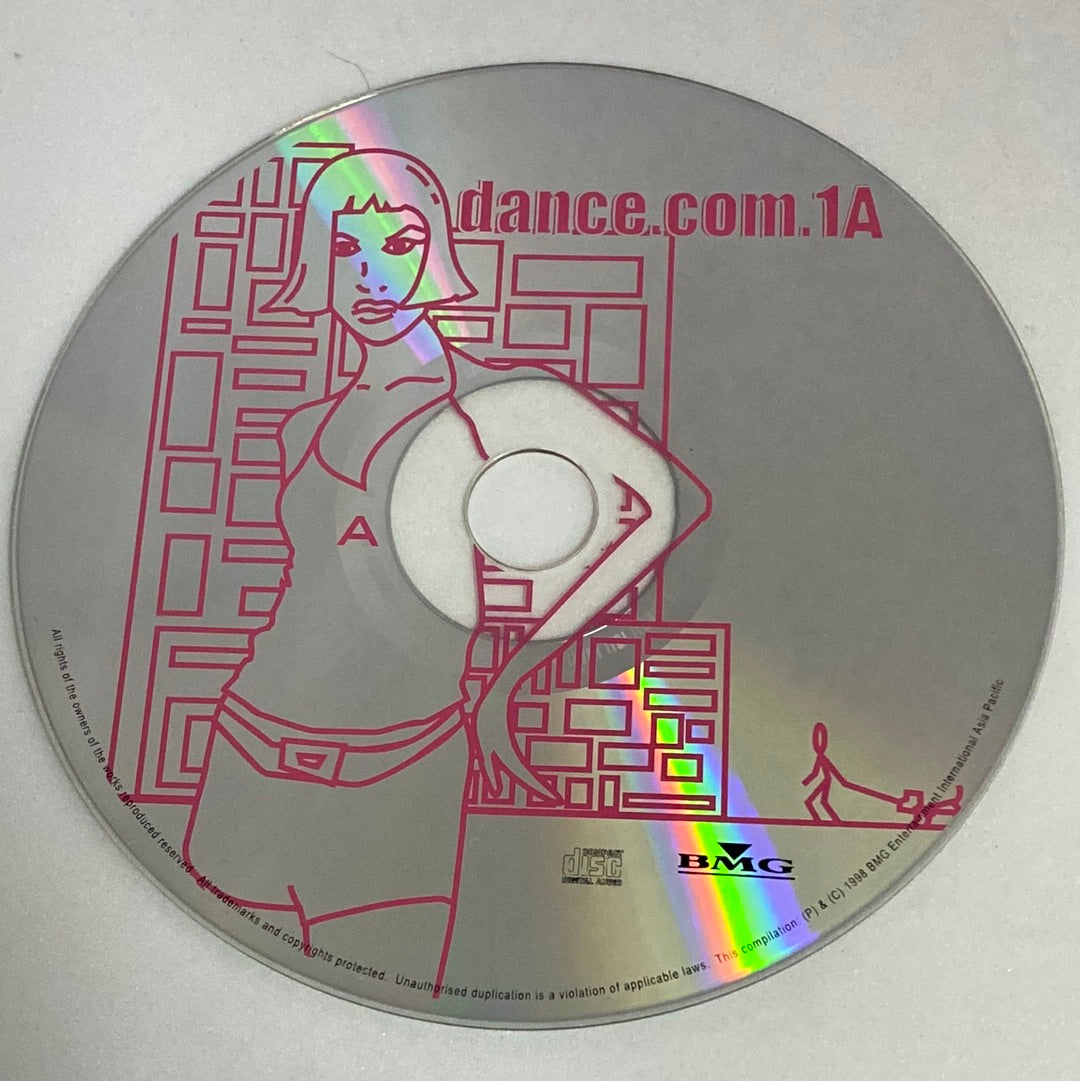 ซีดี Various - dance.com.1A (CD) (VG+)