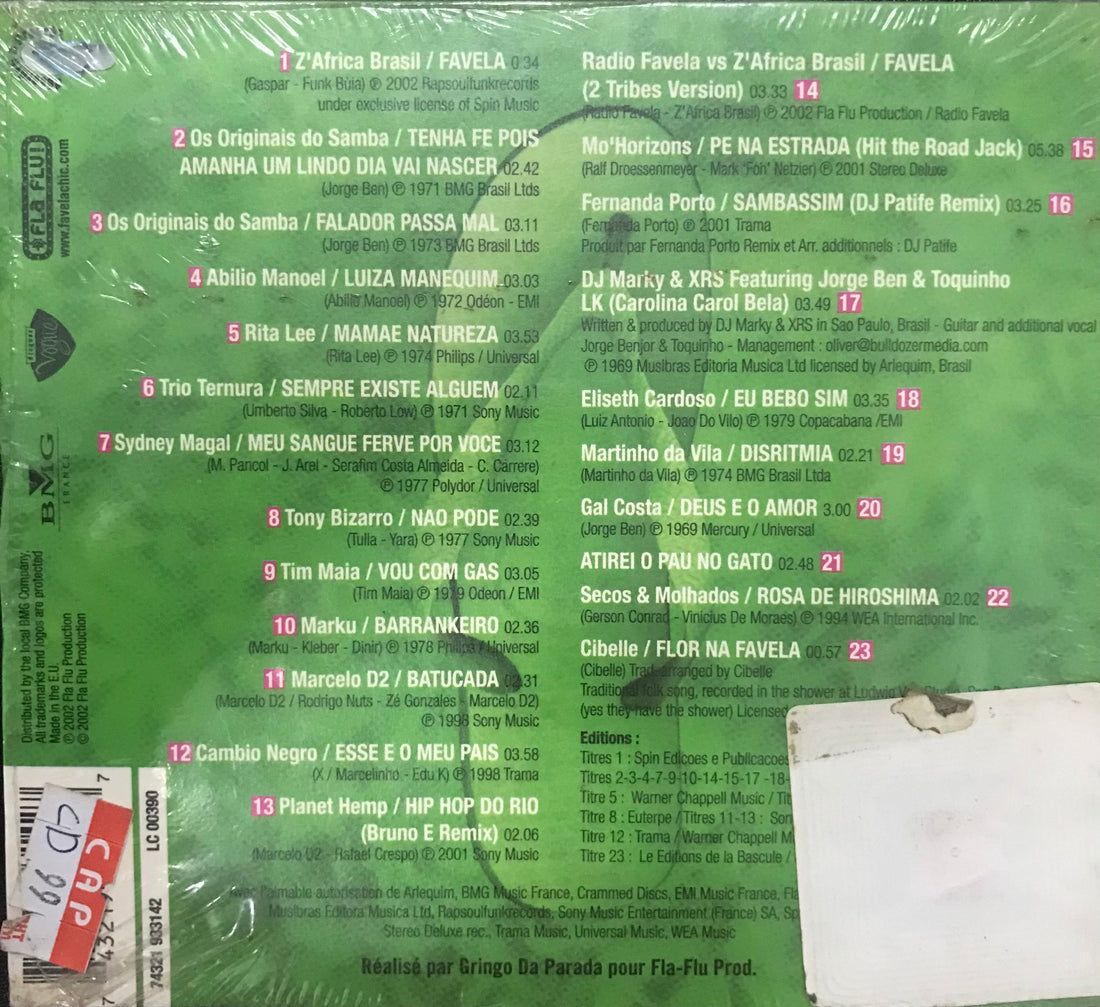 ซีดี Various - Favela Chic - Postonove 2 CD M