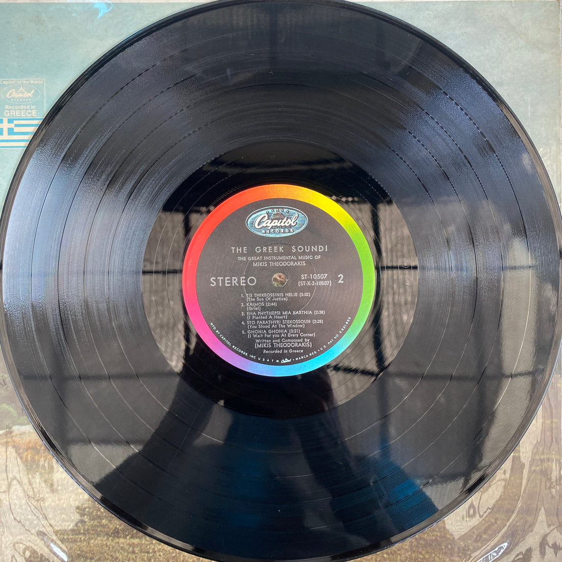 แผ่นเสียง Mikis Theodorakis - The Greek Sound Vinyl VG