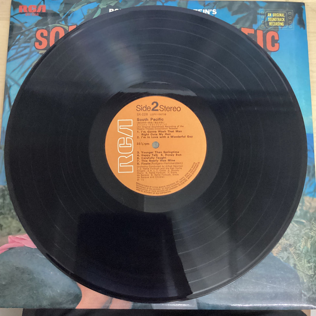 แผ่นเสียง Rodgers & Hammerstein - Rodgers & Hammerstein's South Pacific = 南太平洋 Vinyl VG+