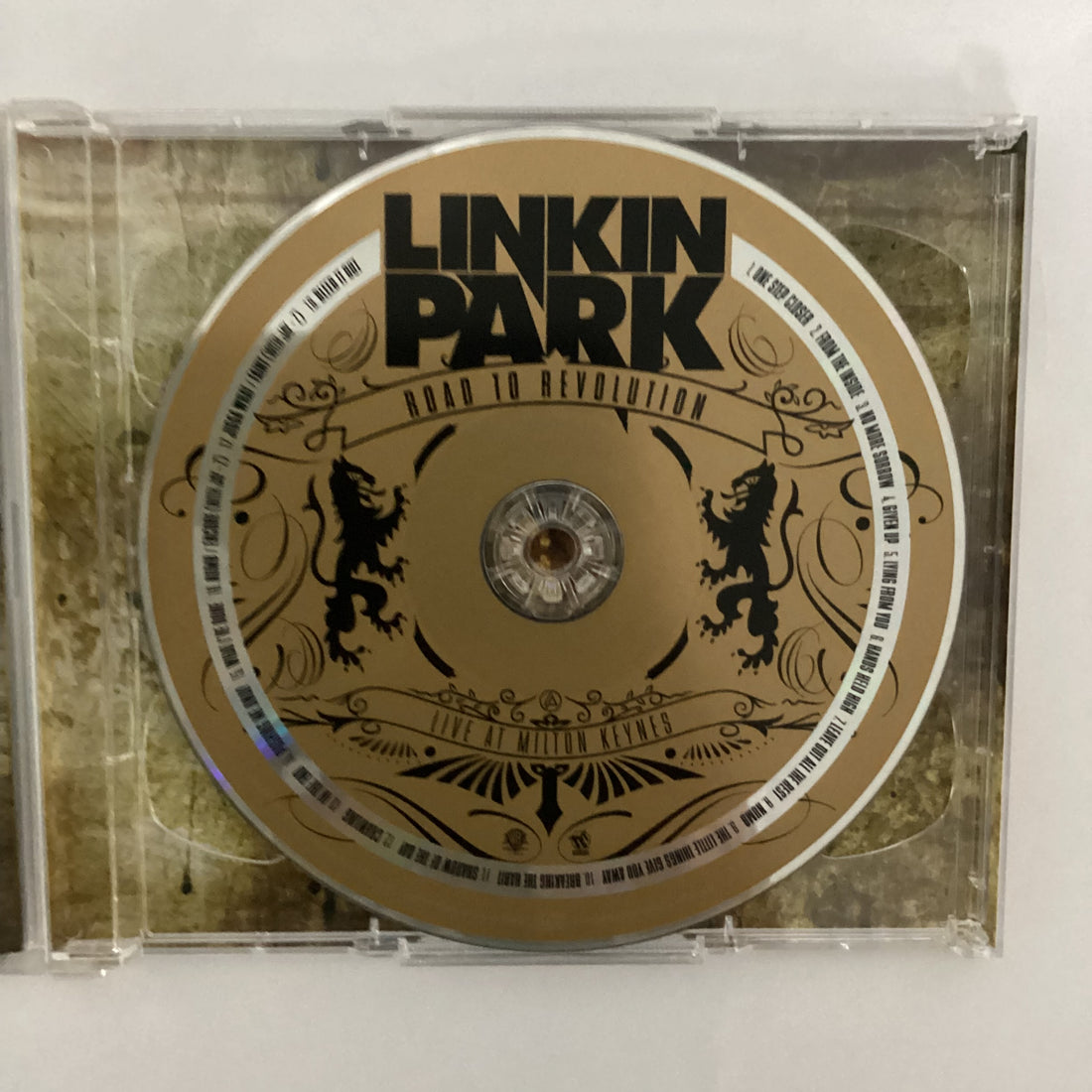 ซีดี Linkin Park - Road To Revolution: Live At Milton Keynes CD VG+ 1CD 1DVD
