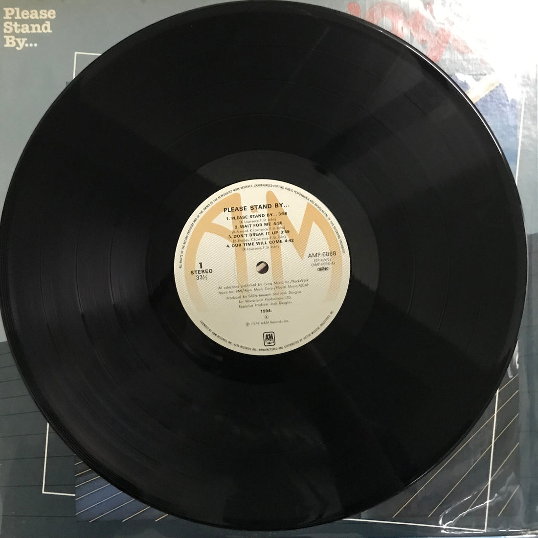 แผ่นเสียง 1994: - Please Stand By... Vinyl VG+
