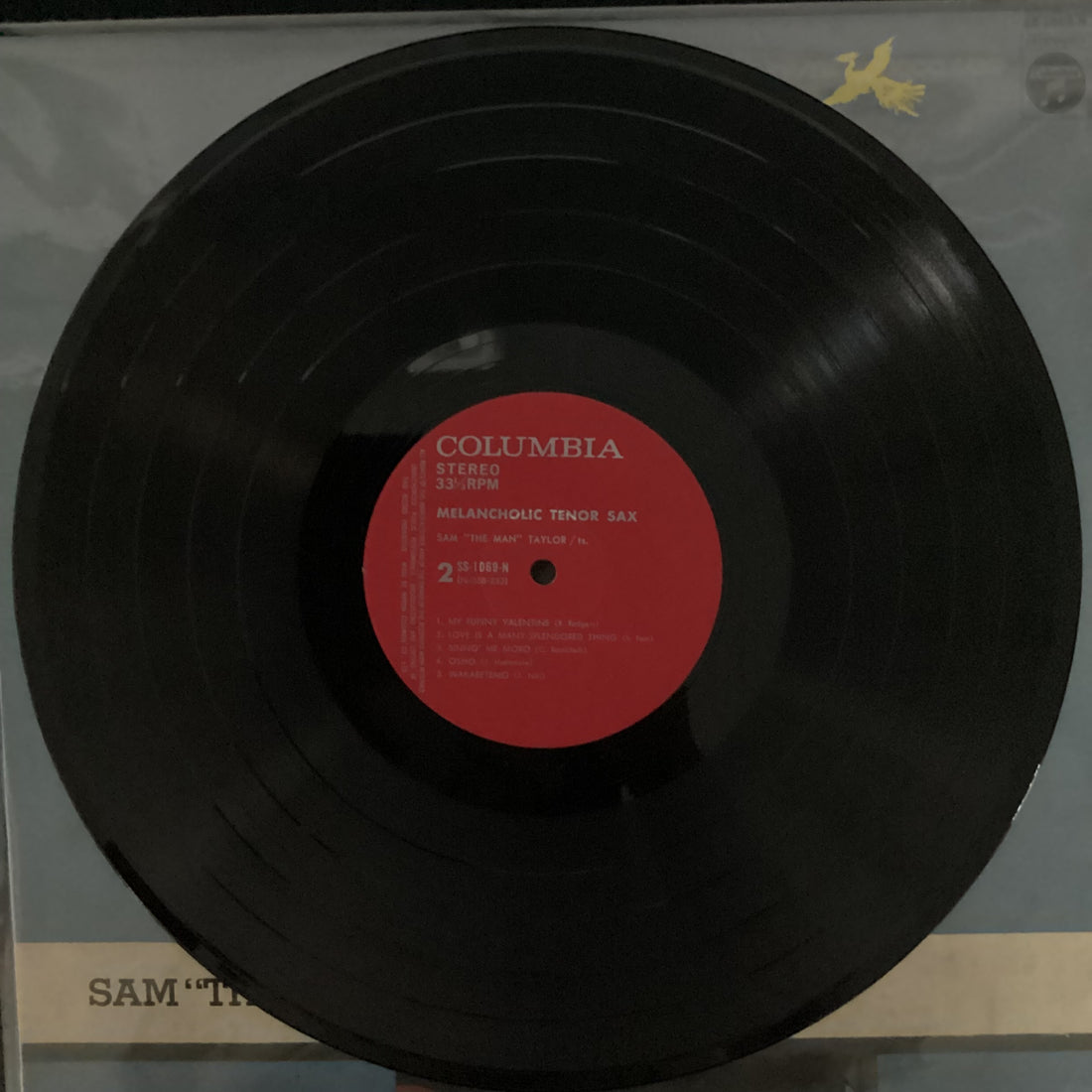 แผ่นเสียง Sam 'The Man' Taylor - Melancholic Tenor Sax Vinyl VG+