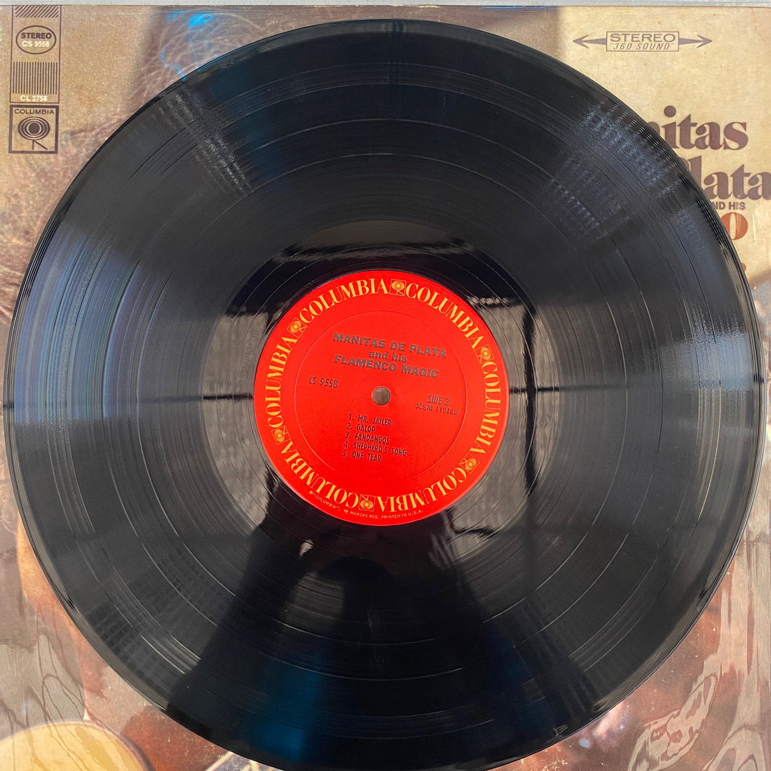 แผ่นเสียง Manitas De Plata - Manitas De Plata And His Flamenco Magic Vinyl VG+