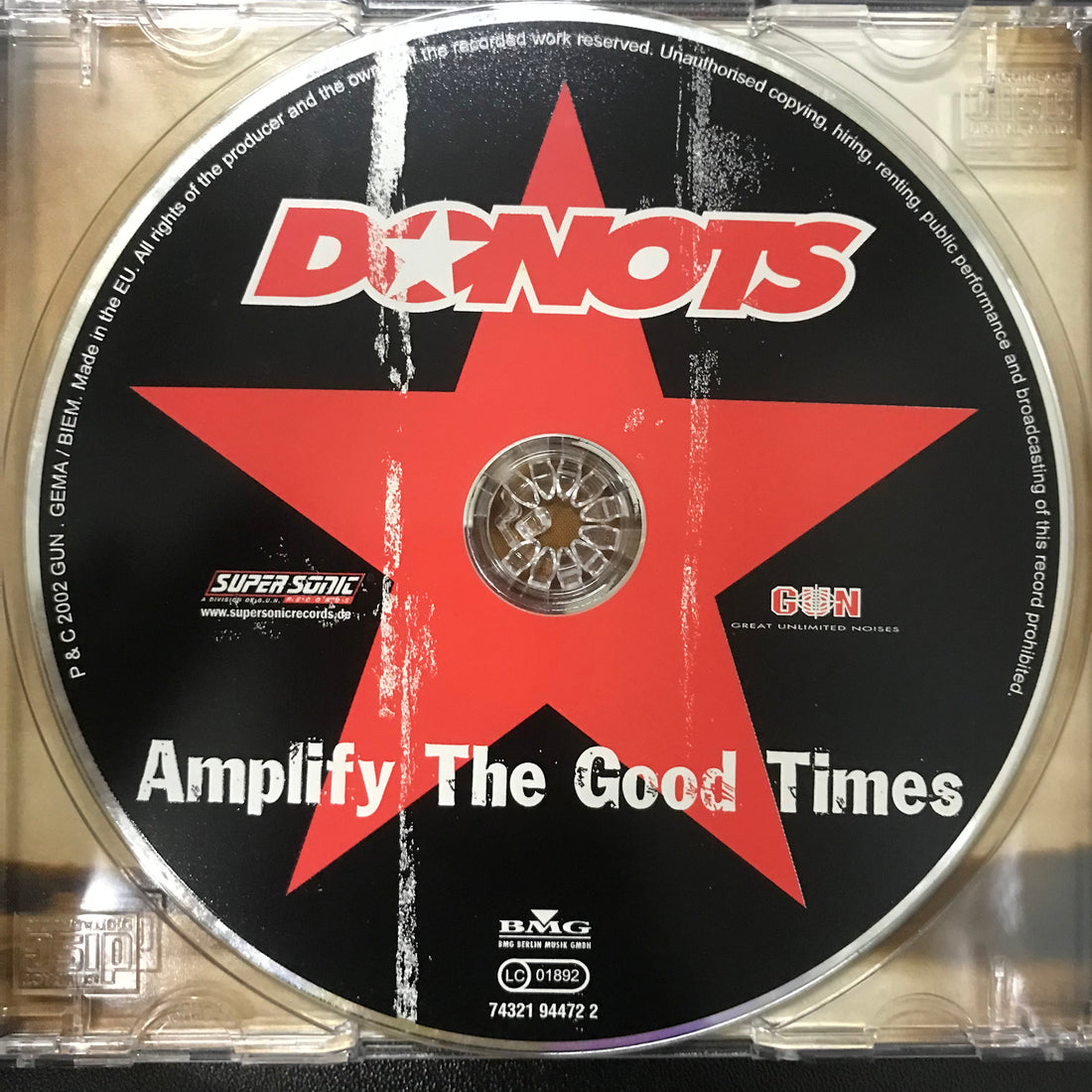 ซีดี Donots - Amplify The Good Times CD VG+