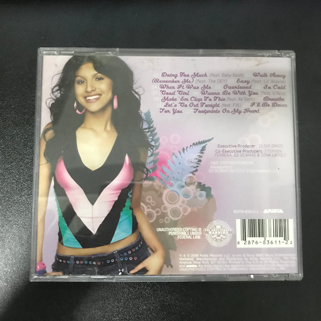 ซีดี Paula DeAnda - Paula DeAnda CD VG+