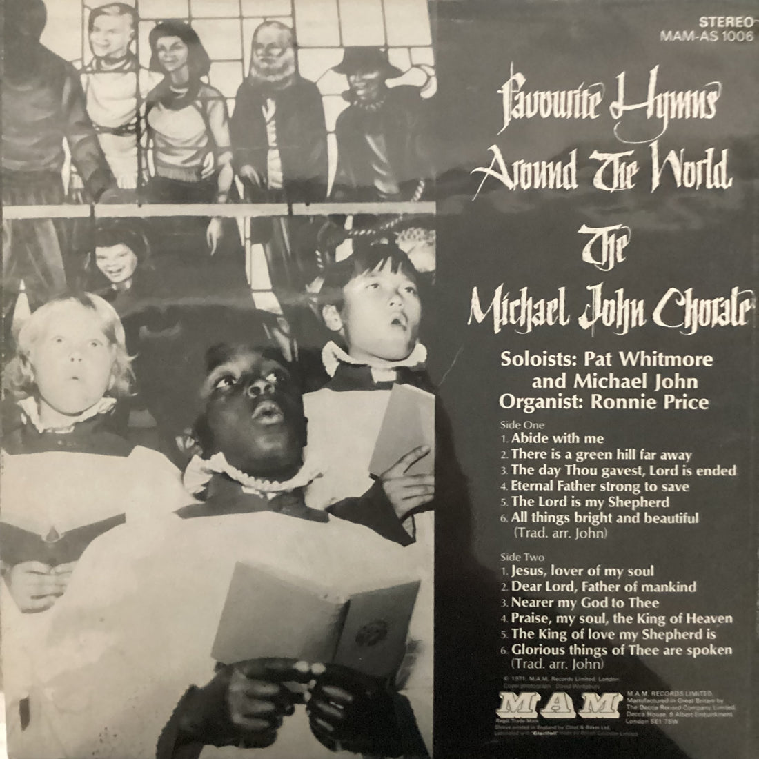 แผ่นเสียง The Michael John Choral - Favourite Hymns Around The World Vinyl VG+