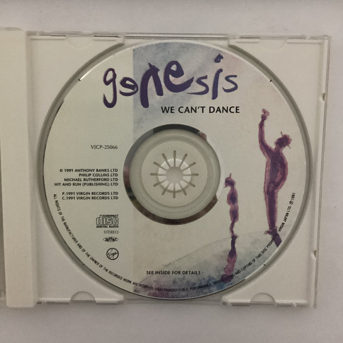 ซีดี Genesis - We Can't Dance CD VG+