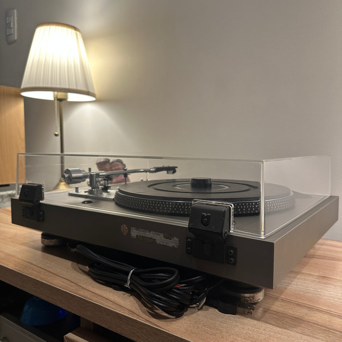 เครื่องเล่นแผ่นเสียง Pioneer PL-1250S Manual Direct Drive Turntable (220V)