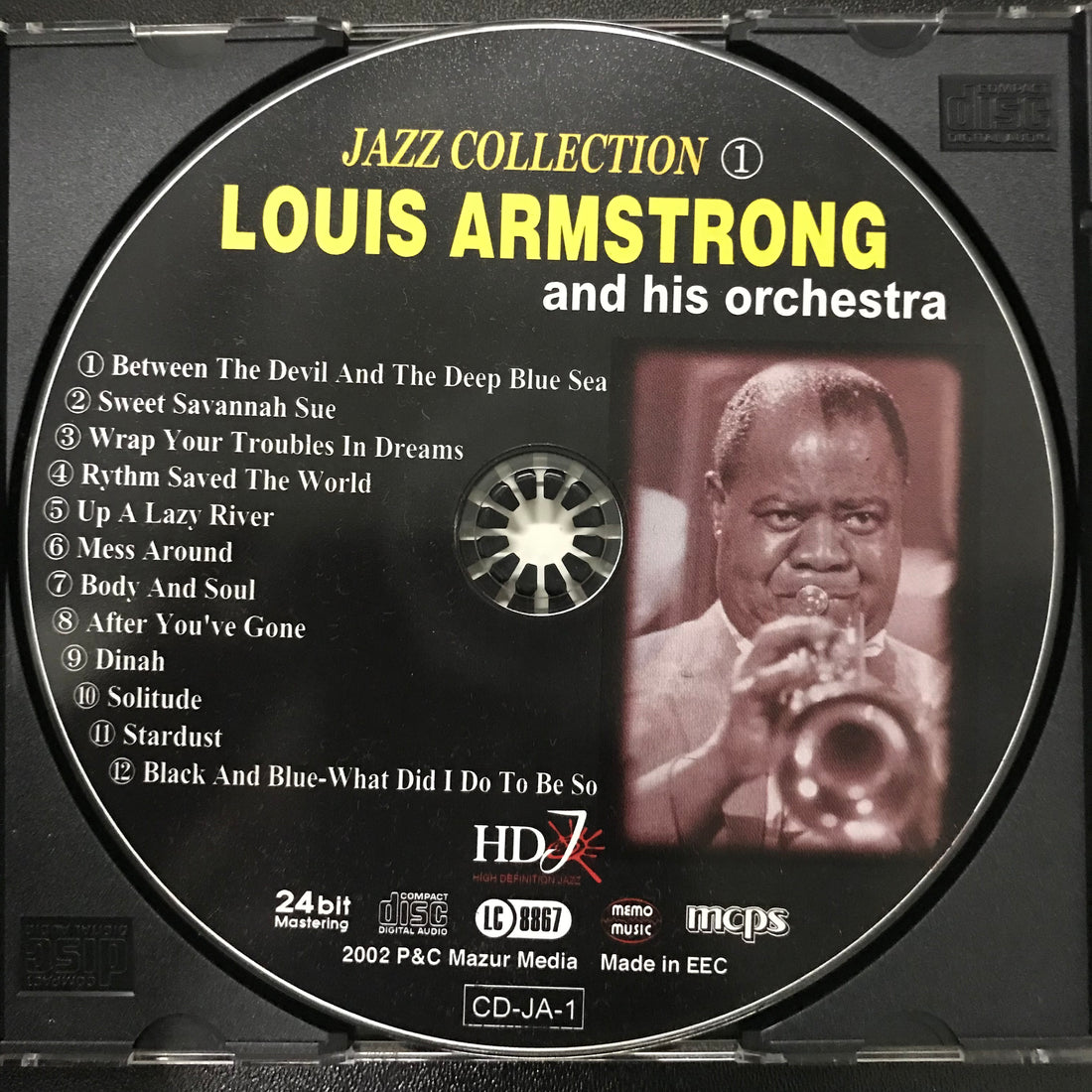 ซีดี Louis Armstrong - Dinah CD VG+